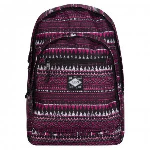Hot Tuna Print Backpack - Pink Tribal