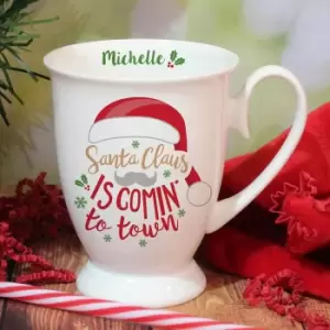 Personalised Santa Claus Mug, none