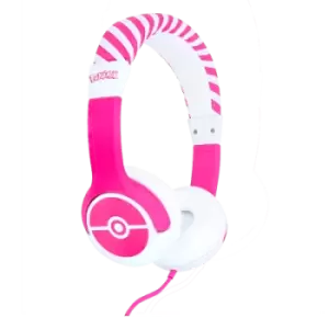 Pink Poke Ball Headphones for Accessories