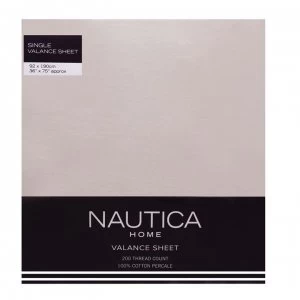 Nautica Valance Sheet - Cream