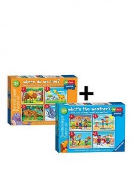 Ravensburger My First Puzzle Jigsaw Twin Pack 3057/3058