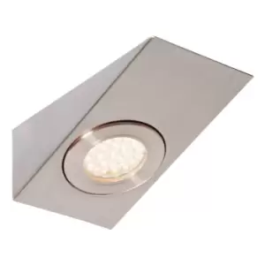 Culina Lago LED Wedge Under Cabinet Light 1.5W Warm White Opal and Satin Nickel