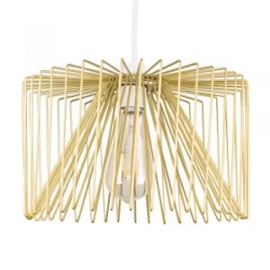 Amadeus Wire Pendant Shade in Gold