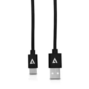 USB2 A to USB-C Cable 2M Black J153347