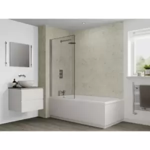 Multipanel Classic Bathroom Wall Panel Hydrolock 2400 X 900mm Grey Marble M139