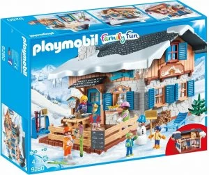 Playmobil 9280 Action Ski Lodge Playset