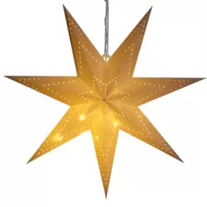 LED Paper Star Light Battery-Operated Pendant Hanging Christmas Xmas Decoration Model 3