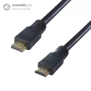CONNEkT Gear 15m HDMI V2.0 4K Ultra HD Active Connector Cable - Male to...