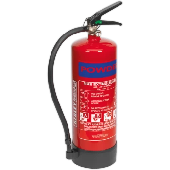 Sealey Dry Powder Fire Extinguisher 6kg