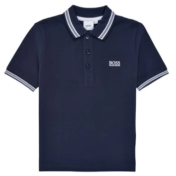 Hugo Boss Short Sleeve Classic Polo Shirt Navy Size 6 Years Boys