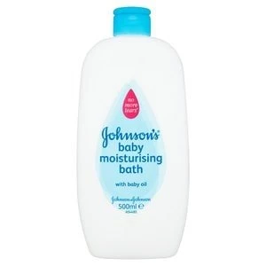 Johnson and Johnson Baby Moisturising Bath 500ml
