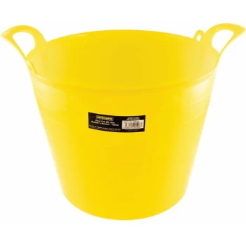 Flexi Tub 26LTR Builders Bucket Yellow - Sitesafe