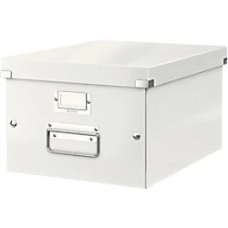 Leitz Click And Store Collapsible A4 Medium Storage Box White