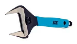 OX P324612 Pro Adjustable Wrench Extra Wide Jaw 12" 300mm