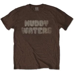 Muddy Waters - Electric Mud Vintage Mens Small T-Shirt - Brown