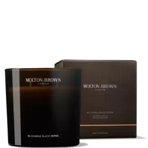 Molton Brown Re-Charge Black Pepper Luxury Scented Triple Wick Scented Candle 600g