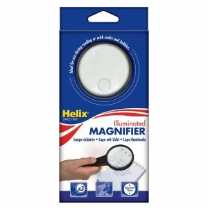Helix Illuminated Magnifier 75 mm