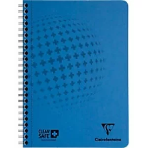 Clairefontaine Clean Safe A5 Notebook 120 Pages 90 GSM, Blue