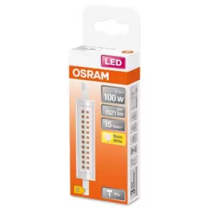 Osram 100W Slim 118Mm R7 LED Bulb - Warm White