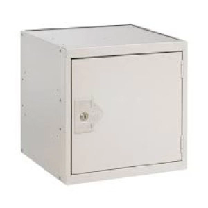 One Compartment Cube Locker D380mm Light Grey Door MC00092