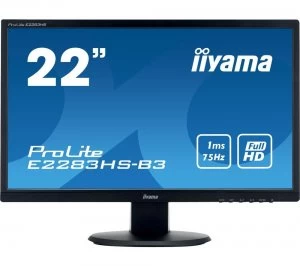 iiyama ProLite 22" E2283HS-B5 Full HD LED Monitor
