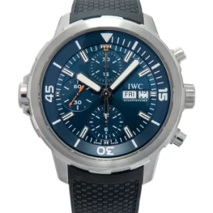 Aquatimer Chronograph Edition "Expedition Jacques-Yves Cousteau" Automatic Blue Dial Mens Watch