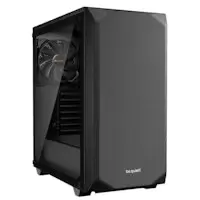 be quiet! Pure Base 500 Midi Tower Case - Black Tempered Glass