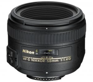NIKON AF-S NIKKOR 50 mm f/1.4 G SWM Standard Prime Lens