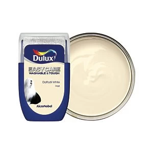 Dulux Easycare Washable & Tough Daffodil White Matt Emulsion Paint 30ml