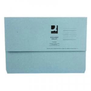 Nice Price White Box Blue Document Wallet Pack of 50 45913EAST