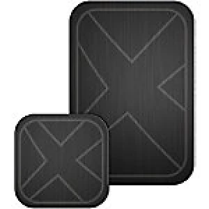 XLAYER Magfix Metal Plate 214767 2-Pack Black