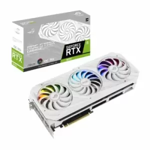 ASUS NVIDIA GeForce RTX 3070 8GB ROG Strix OC White LHR Graphics Card