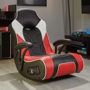 X Rocker G-force Sport 2.1 Stereo Audio Gaming Chair With Subwoofer - Red