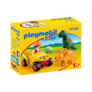 Playmobil 1.2.3 Explorer with Dinos (9120)