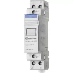 Finder 22.24.9.024.4000 Industrial relay Switching current (max.): 20 A 2 breakers