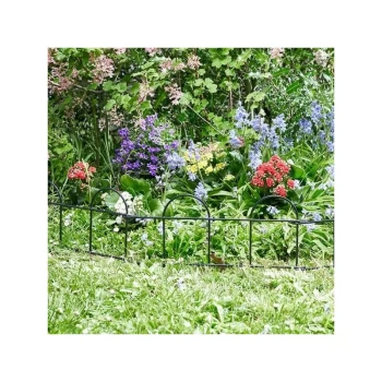 Smart Garden - Easy Fence Wire Path Border Lawn Plant Beds Edging 3m Total x 0.2m