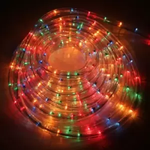The Christmas Workshop - 75620 6m Multi-Coloured Chaser Rope Lights With Speed Control Unit / Indoor & Outdoor Christmas Lights / Christmas, Weddings