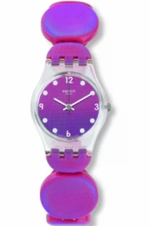 Ladies Swatch Originals Lady -Moving Pink S Watch LK357B