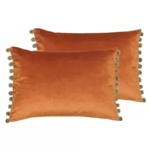 Fiesta Twin Pack Polyester Filled Cushions