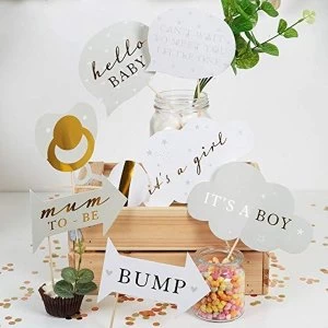 Bambino Baby Shower Photo Booth Props