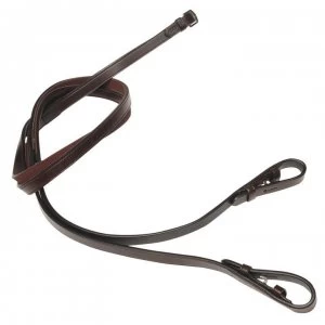 Collegiate One Sided Rubber Reins - Brown