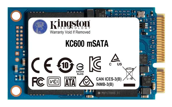 256GB Kingston KC600 mSATA mSATA Solid State Drive