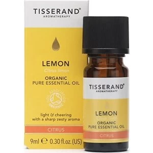 Tisserand Aromatherapy Lemon Organic Essential Oil 9ml