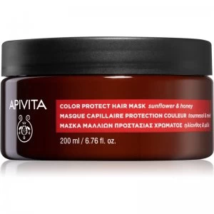 Apivita Holistic Hair Care Sunflower & Honey Hair Mask For Color Protection 200ml