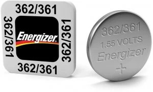 Energizer SR58/S40 362/361 Silver Oxide Coin Cell Batteries - Pack of 10