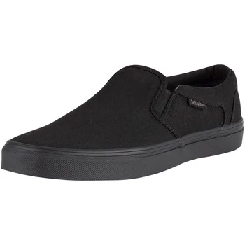 Vans Asher Canvas Trainers mens Slip-ons (Shoes) in Black,6,6.5,7,7.5,8,8.5,9,9.5,10,10.5,11