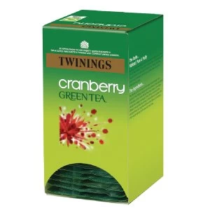 Twinings Cranberry Green Tea Bags Pack of 20 F08046