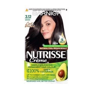 Garnier Nutrisse Permanent Hair Dye Frozen Brown 3.12