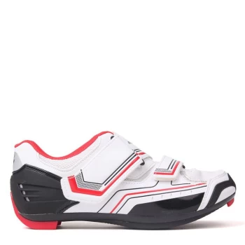 Muddyfox RBS100 Junior Cycling Shoes - White/Black/Red