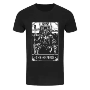 Deadly Tarot Mens The Emperor T Shirt (XL) (Heather Black)